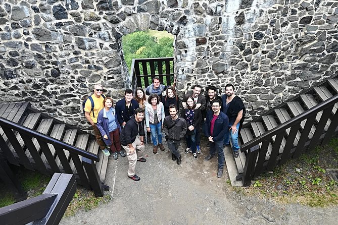 Hiking in fantastic Czech Paradise - Full Day Trip from Prague - Golden Path to Trosky Castle ruins and the devil legends
