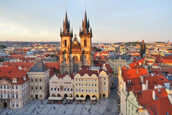 Jewish History and Old Town Walking Tour of Prague - Old Town Square and the Astronomical Clock when the hour nears