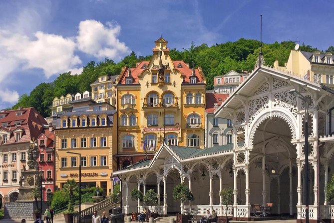 Karlovy Vary City of dreams. With expert English-speaking guide from Prague - The Coach Ride to Karlovy Vary: What You Gain by Letting Someone Else Drive