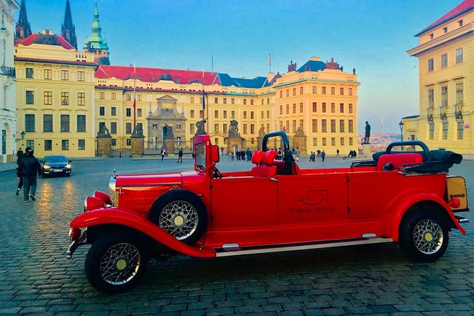 Kutná Hora Medieval Town in Vintage Cabrio car - What to watch for: weather, walking, and time pressure