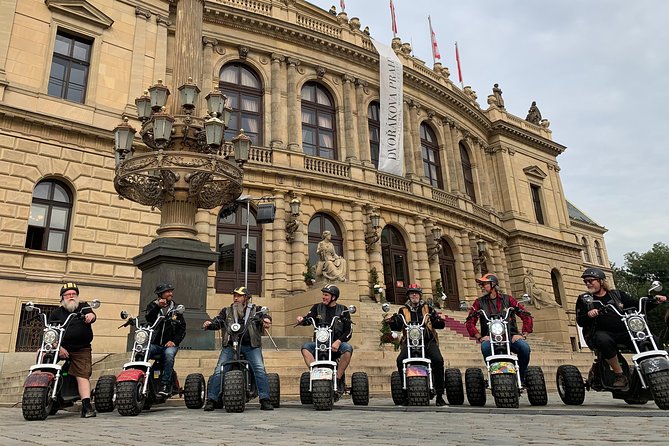 Live-Guided Tour - Trike-Harley Adventure of Prague - Prague Castle views and St Vitus from the outside