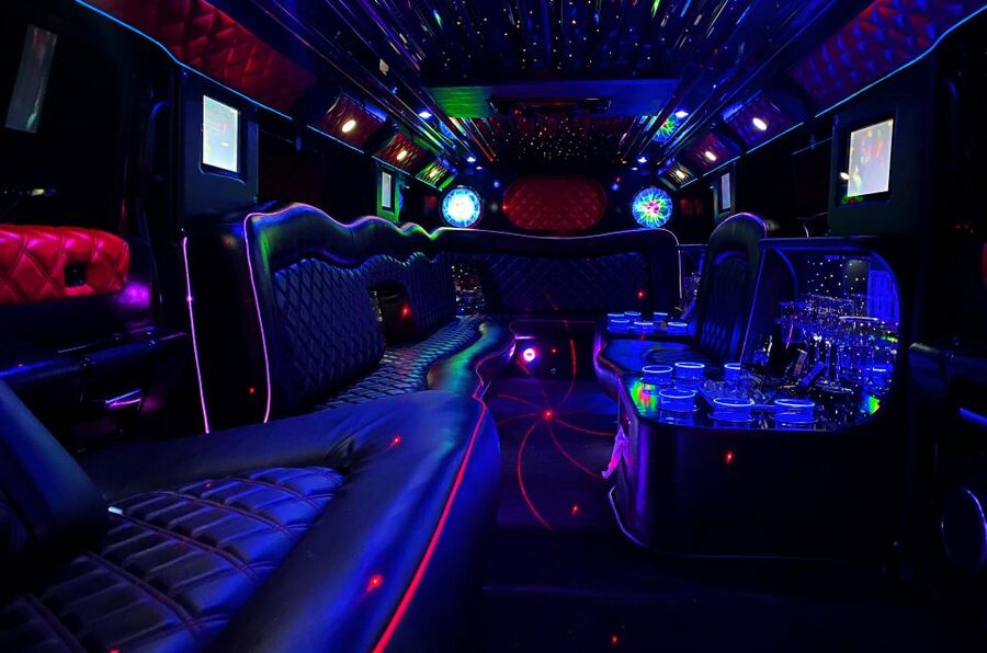Long Hummer or Cadillac Limousine Party Ride - Long Hummer Or Long Cadillac: What You Get for $50 Per Person