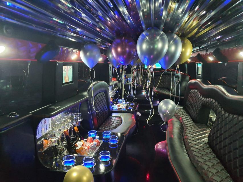 Long Hummer or Cadillac Limousine Party Ride - Group Size and Privacy: When 16 People Sounds Small