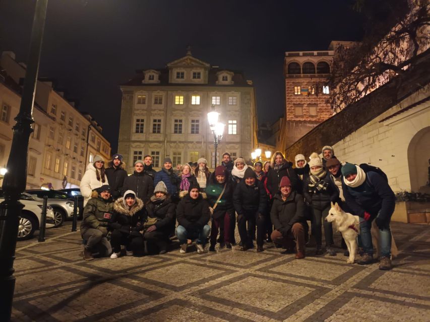 Night tour: Dark Side of Prague with Craft Beer - Lesser Town Streets, Under the Bridge, and Rebellion Sites