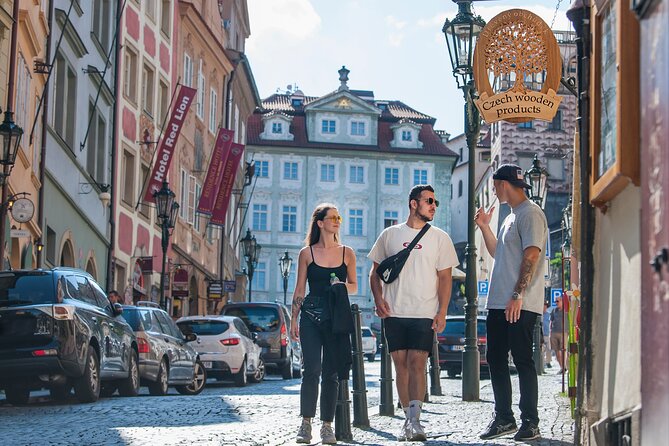One Prague Tour: The Castle Side with local Food & Beer ️ - Lennonova zed, Kampa, and Charles Bridge as a final storybook closer