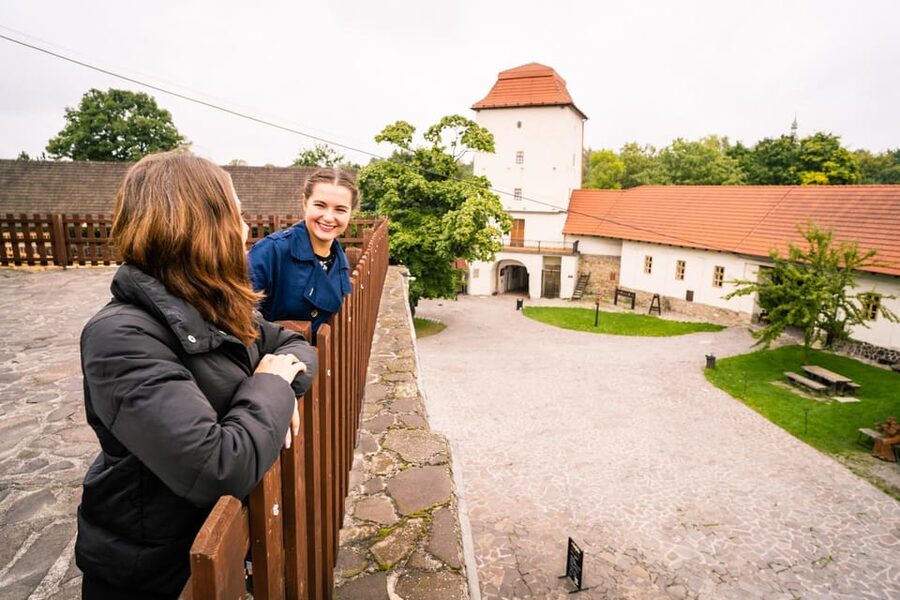 Ostrava: Entrance to Silesian Ostrava Castle - The Tower Area: Views, Architecture, and Why Height Matters