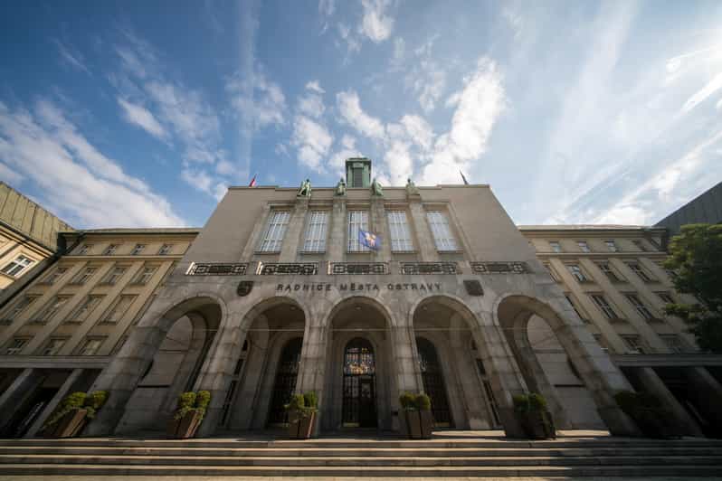 Ostrava: Entrance to the viewing tower of the new town hall - Ostrava’s New Town Hall Tower, 73 Meters Up