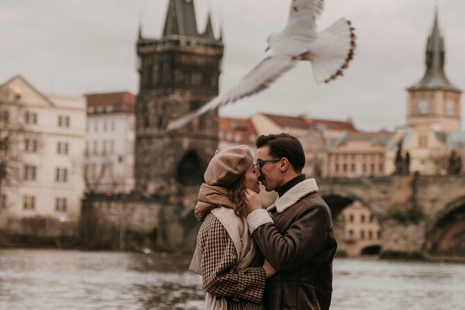 Photographer in Prague - Couple, engagement & portrait photoshoot - The “perfect location” part, without chasing tourist chaos