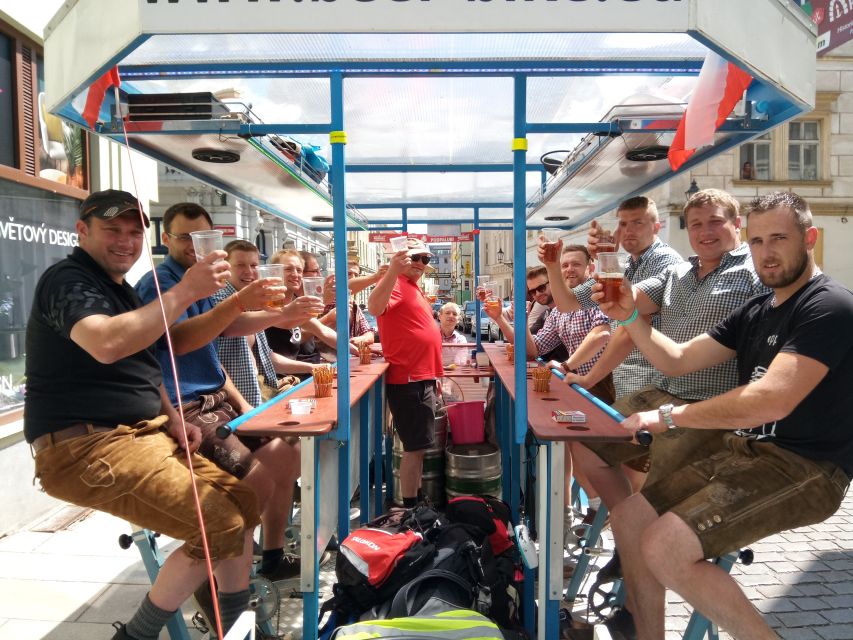 Pilsen: 1.5-Hour Beer Bike with Unlimited Beer - Getting Oriented at DEPO2015, Presslova 14