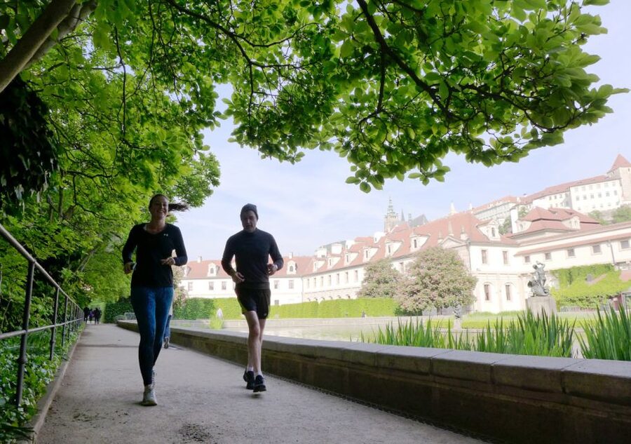 Prague 1.5-Hour Compact City Center Running Tour - Where the tour starts in Prague 1, and why hotel pickup matters