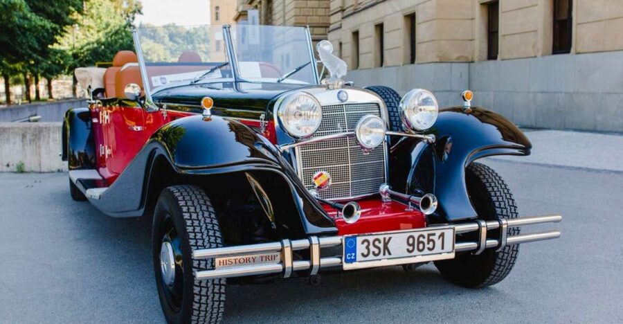 Prague: 1-Hour Private Tour in Vintage Car - Old Town classics: Estates Theatre, Gothic churches, and Old Town Square