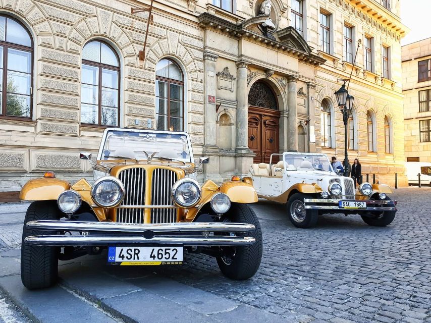 Prague: 1-Hour Vintage Car Tour - Rudolfinum, the Dancing House, and the Old-New Synagogue