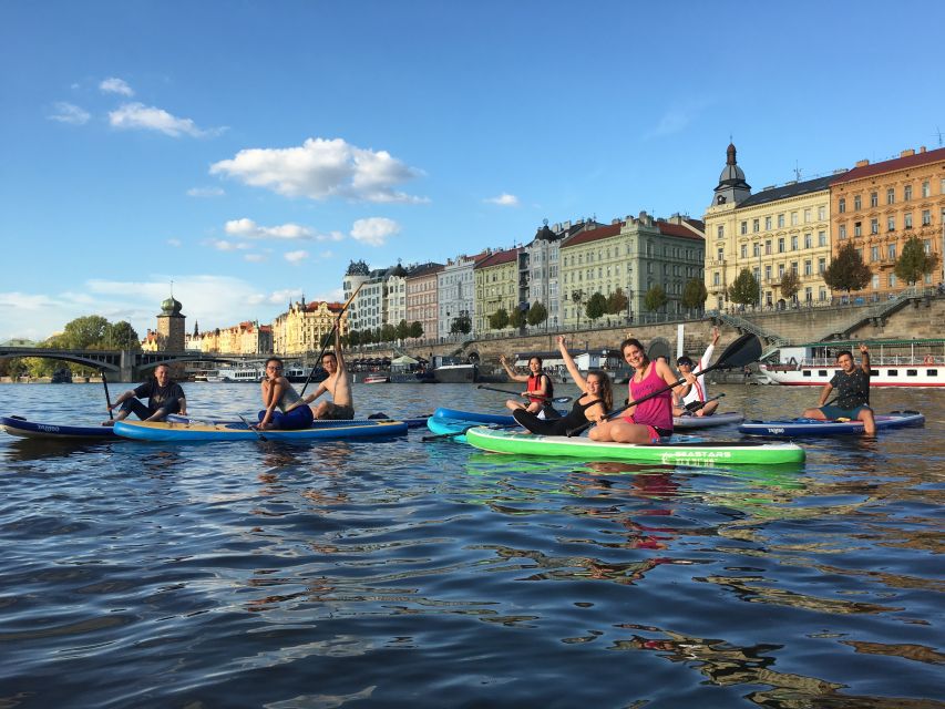 Prague: 2-Hour Paddle Boarding in the City Centre - Key highlights worth your time