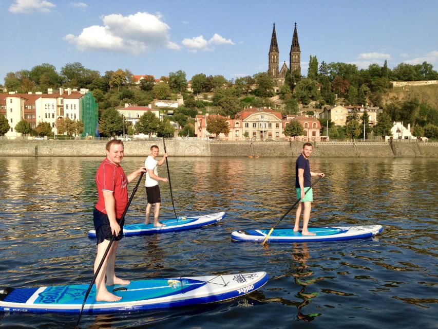Prague: 2-Hour Paddle Boarding in the City Centre - What’s included, plus what to bring and where to change