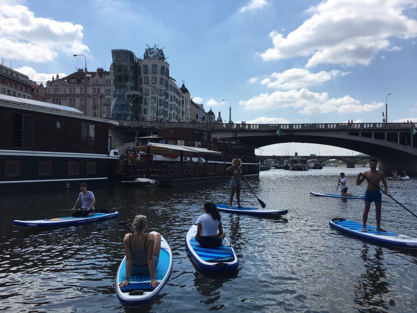 Prague: 2-Hour Paddle Boarding in the City Centre - Where you start at Císařská louka, and how not to waste time