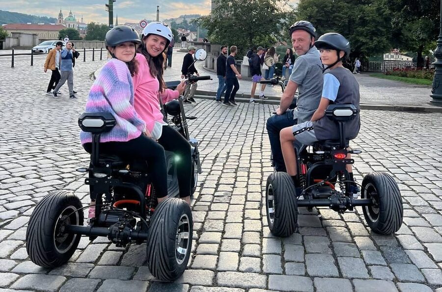 Prague: 2 hours FUN TRIKE tour in Prague with guide - How the trikes handle cobblestones, crowds, and the Prague pace