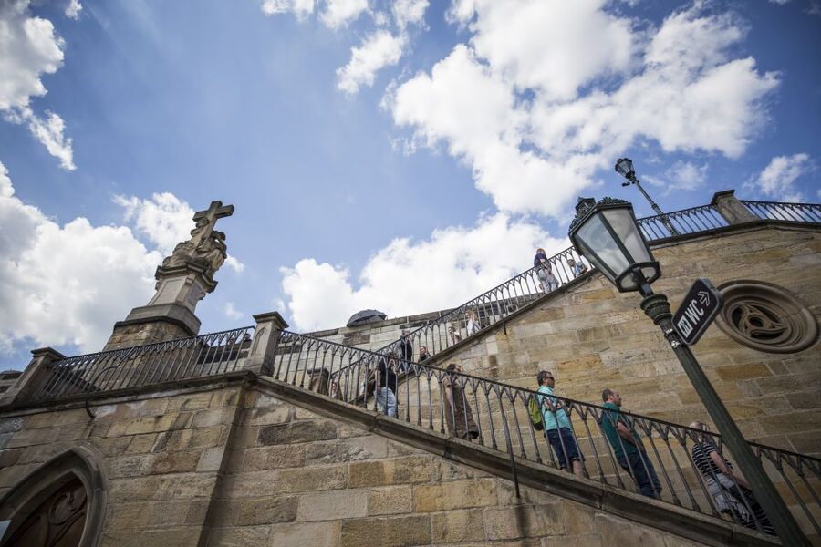 Prague: 3–Hour Castle Grounds Walking Tour and River Cruise - Prague’s Oldest Vineyard Viewpoint, Built for Panoramic Photos