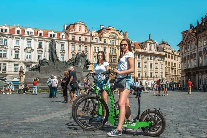 Prague: 4 Hours Grand City Tour by Segway & E-Scooter - Meeting Grandior Hotel Prague and Getting Rolling