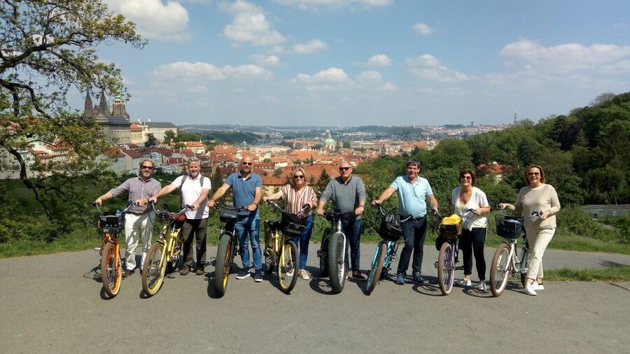 Prague: 7 Best Viewpoints of Prague E-Bike Tour - How the route uses cycling paths (and why that is the real value)