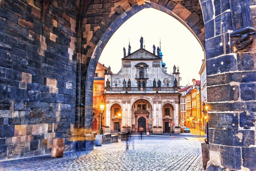Prague: A. Vivaldi Four Seasons at St. Salvator Church - St. Salvator Church and the Klementinum setting