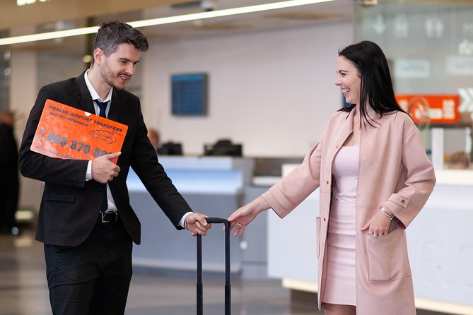 Prague Airport Shared Arrival Transfer - From PRG to Your Hotel, Without Taxi Headaches