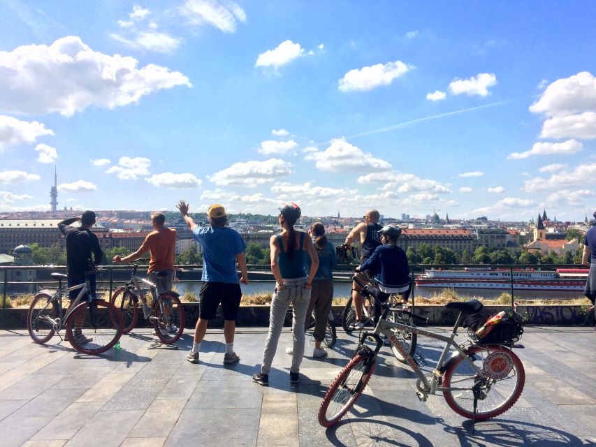 Prague "ALL-IN-ONE" City E-Bike Tour - Wenceslas Square: Prague’s grand boulevard feeling