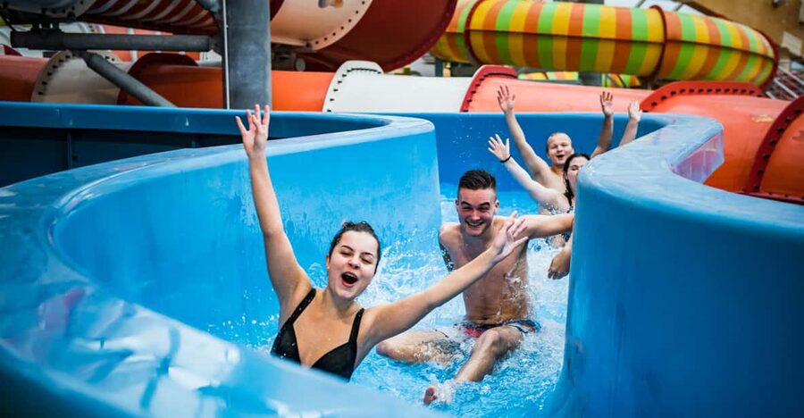 Prague: Aquapalace Indoor/Outdoor Water Park Ticket - Sliding, floating, and wave-pool breaks that keep the day moving