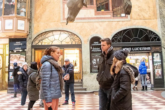 Prague Art Nouveau and Cubism Walking Tour - Wenceslas Square to Lucerna Music Bar, the style sweep across the city