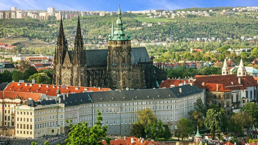 Prague Audioguide - TravelMate app for your smartphone - Petrin Hill and Vysehrad Hill: viewpoints are where audio feels worth it