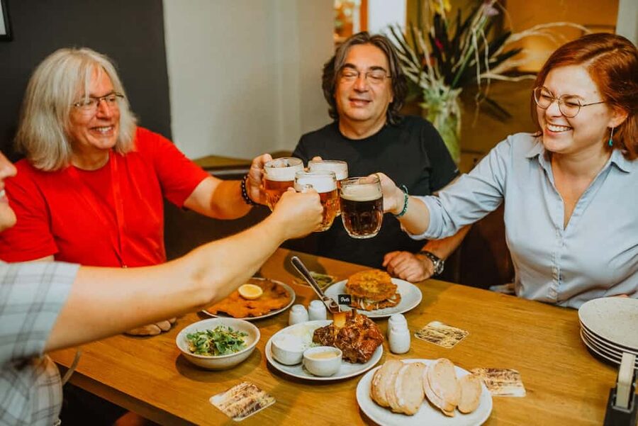 Prague: Award-Winning Old Town Food Tour with Four Drinks - Beer and street-food tastings that feel like local habits
