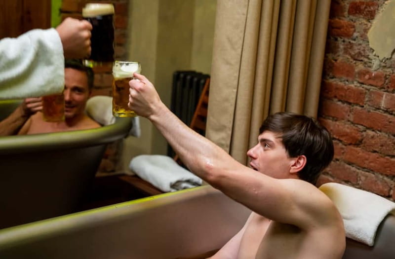 Prague: Beer and Wine Spa Bath with Salt Cave Experience - What to Expect for Couples, Solo Travelers, and Small Groups