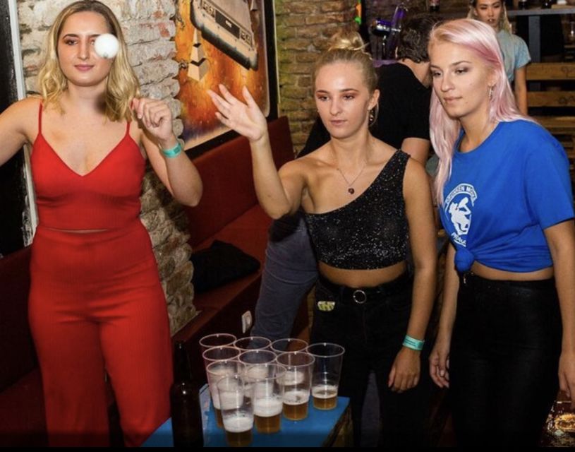 Prague: Beer Pong Experience with Unlimited Czech Beer - How the beer pong session plays out in real life