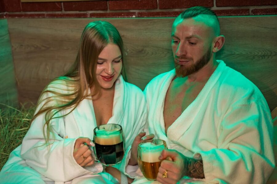 Prague: Beer Spa Experience with Unlimited Beer and Sauna - Snacks, Lemon Water, and the Little Comfort Details