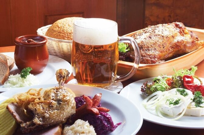 Prague Beer Tasting - 8 types of Czech beer included - Inside Pivovarský dům Benedict: where your flight actually makes sense