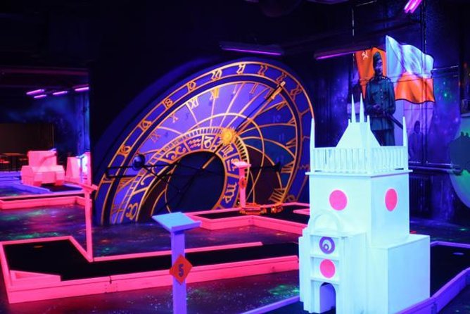 Prague Black Light Mini Golf Admission Ticket - Key things I’d circle before you go