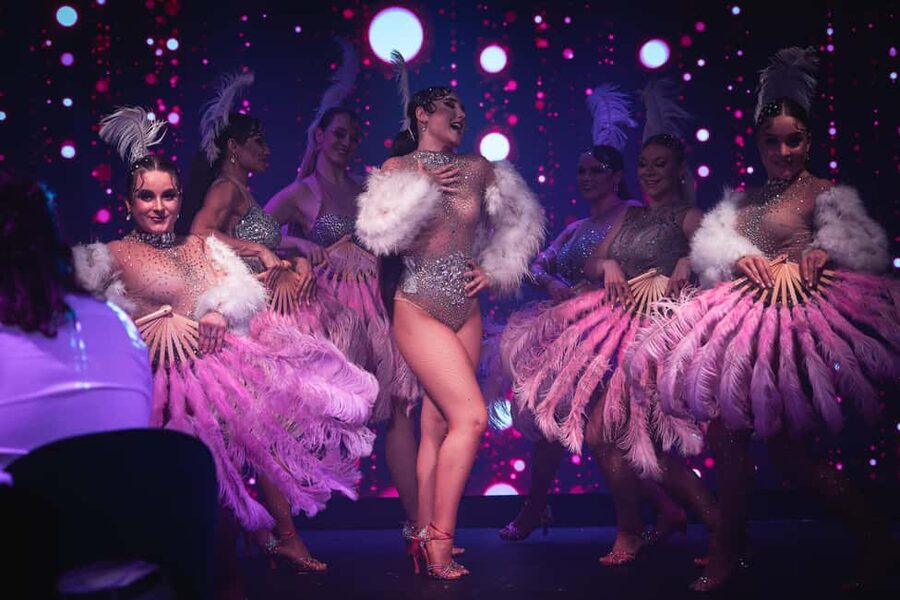 Prague:Breathtaking Cabaret Show with 4-Course Dinner Option - Tiered Seating in Prague, From Front Row to Rear