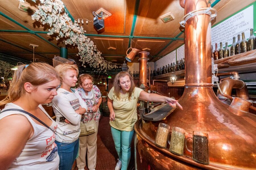 Prague: Brewery Tour with Unlimited Tastings - Church of St. Ludmila to central Prague: how the 3-hour flow works