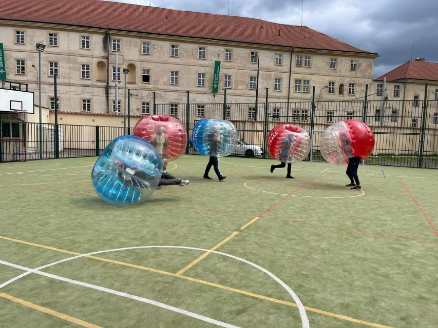 Prague: Bubbles football in city centre of Prague - Price and Value: $39 for an Hour That Stays Active