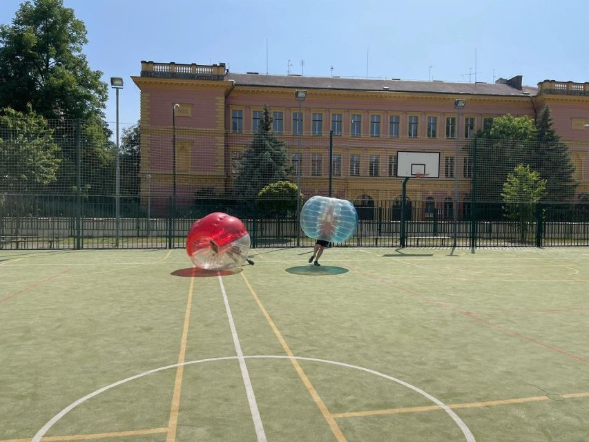 Prague: Bubbles football in city centre of Prague - What’s Included, and Why It Makes the Hour Easier