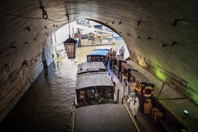 Prague Castle and Canal River Boat Tour - Crossing into Mala Strana for Kampa, Lovers Bridge, and Lennon Wall photos