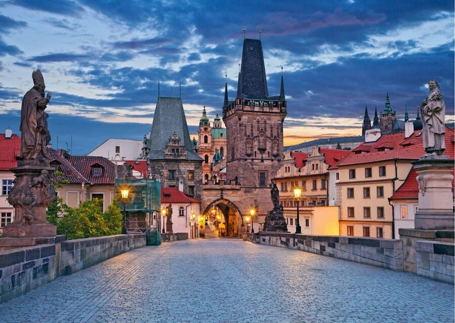 Prague: Castle Circuit Entry Tickets with Audio Guide - St. George’s Basilica and the Romanesque Mood Shift