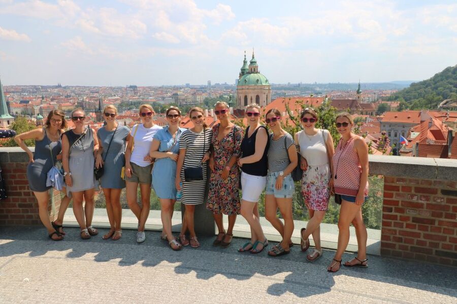 Prague: Castle District Segway Tour - St. Norbert Church and Villa Muller’s Constructivist style