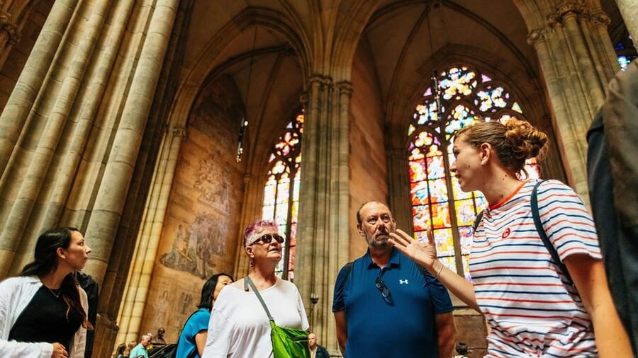 Prague Castle Interiors, Bus Tour and Vltava River Cruise - Meeting Point at Na Příkopě, Then a Comfortable Ride Up to Prague Castle