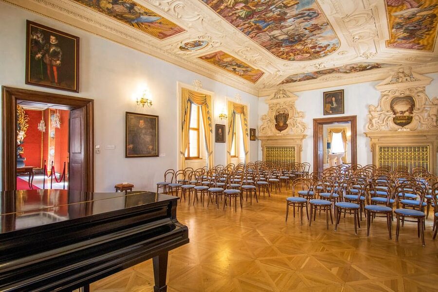 Prague Castle: Midday Classical Concert at Lobkowicz Palace - Lobkowicz Palace at midday, not as a museum marathon