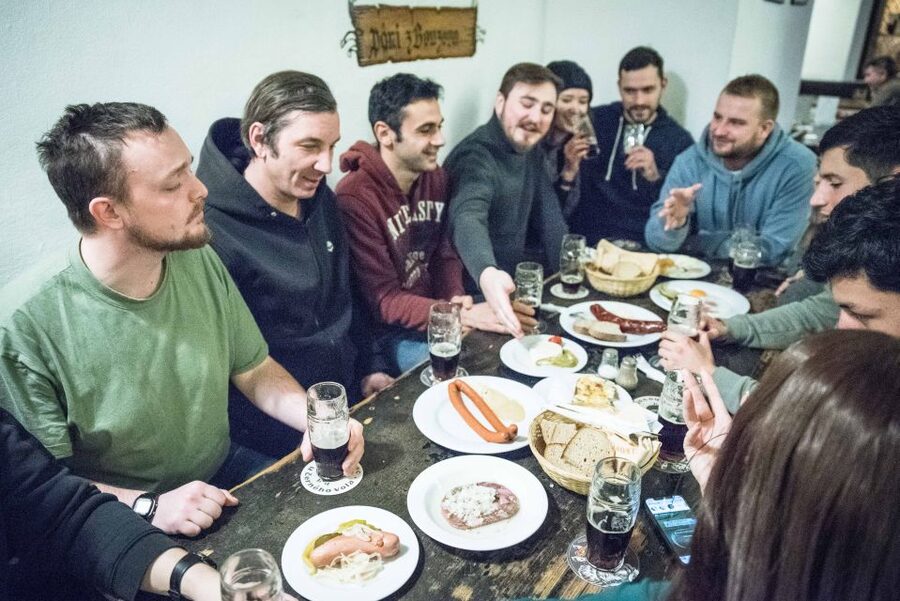 Prague: Castle Side Breweries & Pubs Guided Walking Tour - Starting at Malá Strana and building your night route