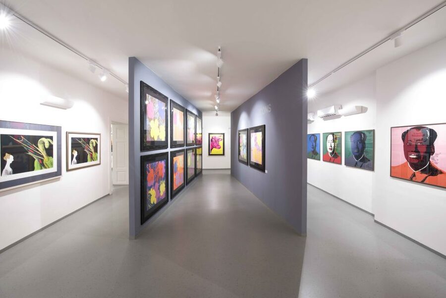 Prague: Central Gallery Ticket with Two Exhibitions - Warhol pop art, icons, portraits, and modern culture energy