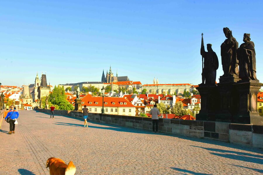 Prague: Charles Bridge Audio Guide with Tower Entry Ticket - Picking up your Old Bridge Tower ticket at GET PRAGUE GUIDE