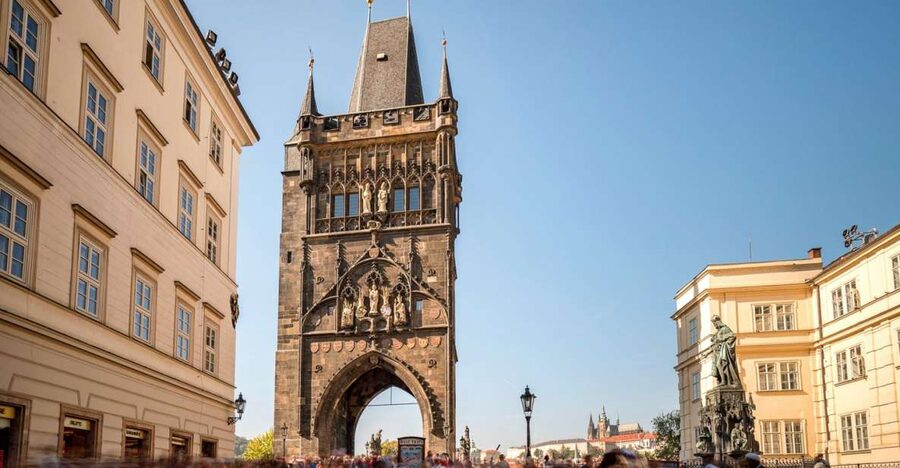 Prague: Charles Bridge Towers Combined Entry Ticket - The climb to the viewing gallery: steps, stair width, and how to handle it