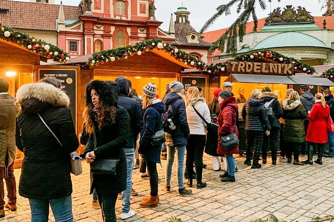 Prague Christmas Markets and Holiday Magic Walking Tour - Na Příkopě Shopping Street: Holiday Lights and a Clean Exit for More Prague Time