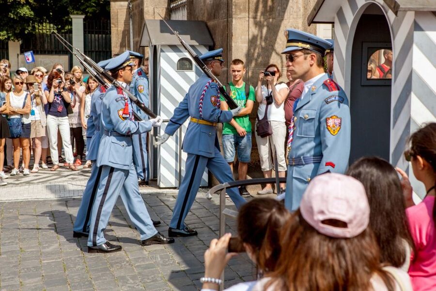 Prague City 3-Hour Tour with Changing of the Guard - Revoluční meeting point: where your tour day actually starts